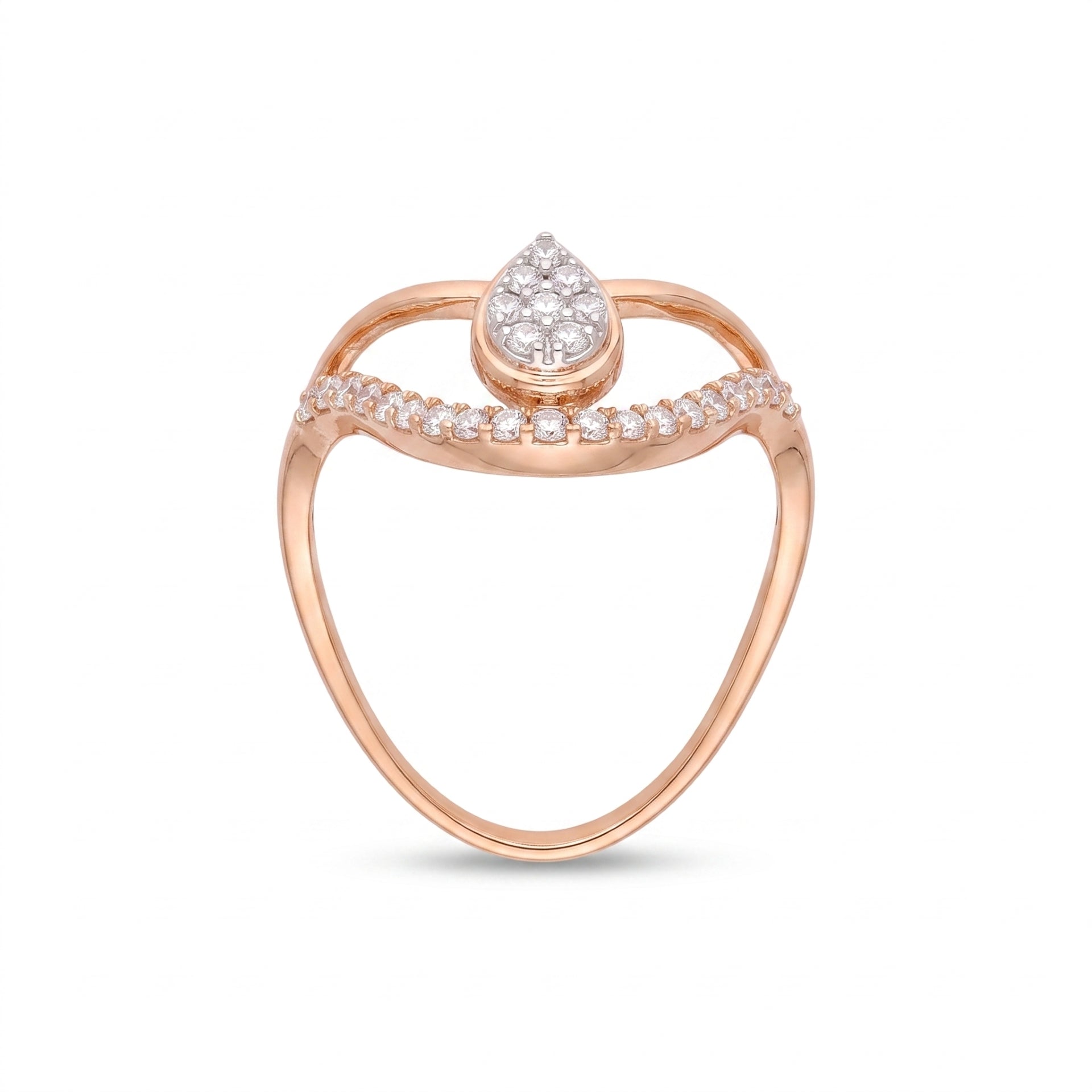 Willow Wing Lab Grown Diamond Ring