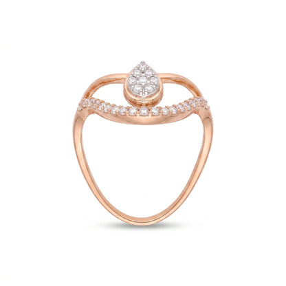Willow Wing Lab Grown Diamond Ring