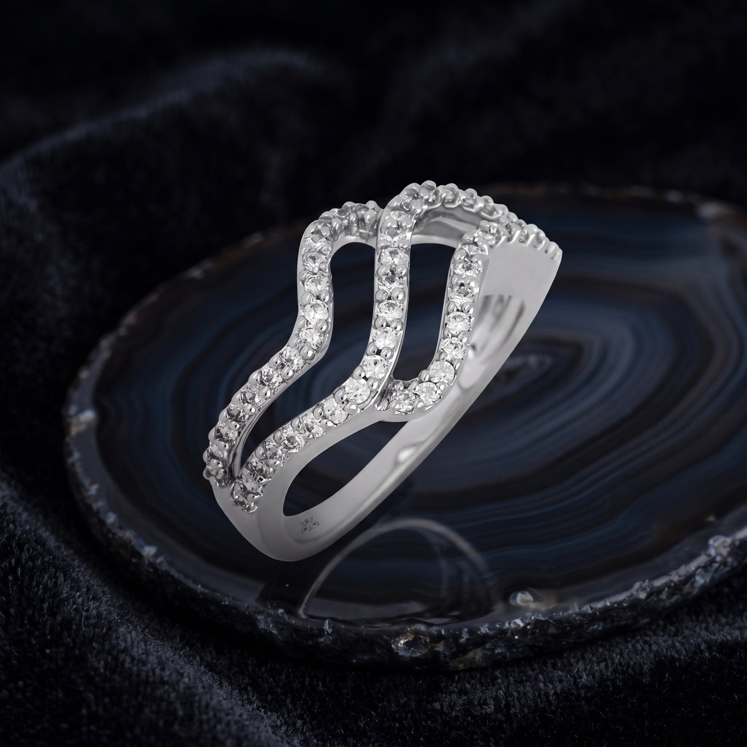 Fluidity Lab Grown Diamond Ring