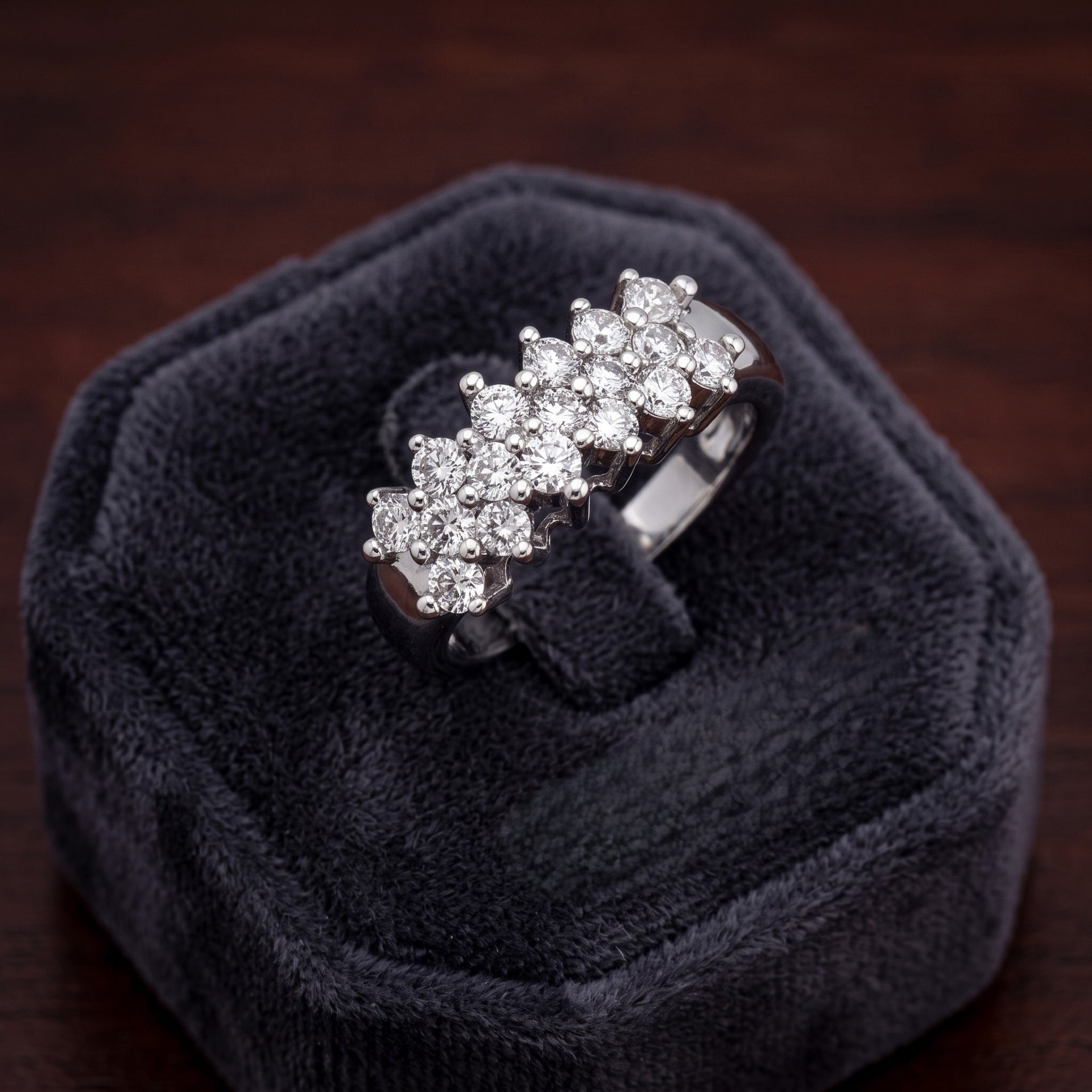 Glacial Drift Lab Grown Diamond Ring