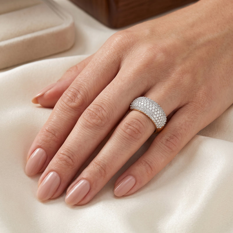 Milky Way Lab Grown Diamond Ring