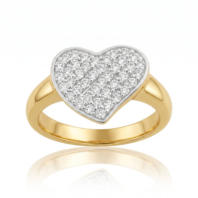 Heartlight Glow Lab Grown Diamond Ring
