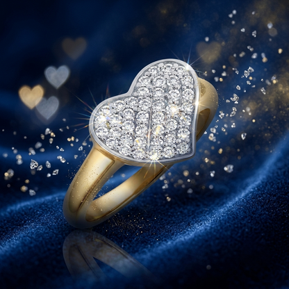 Heartlight Glow Lab Grown Diamond Ring