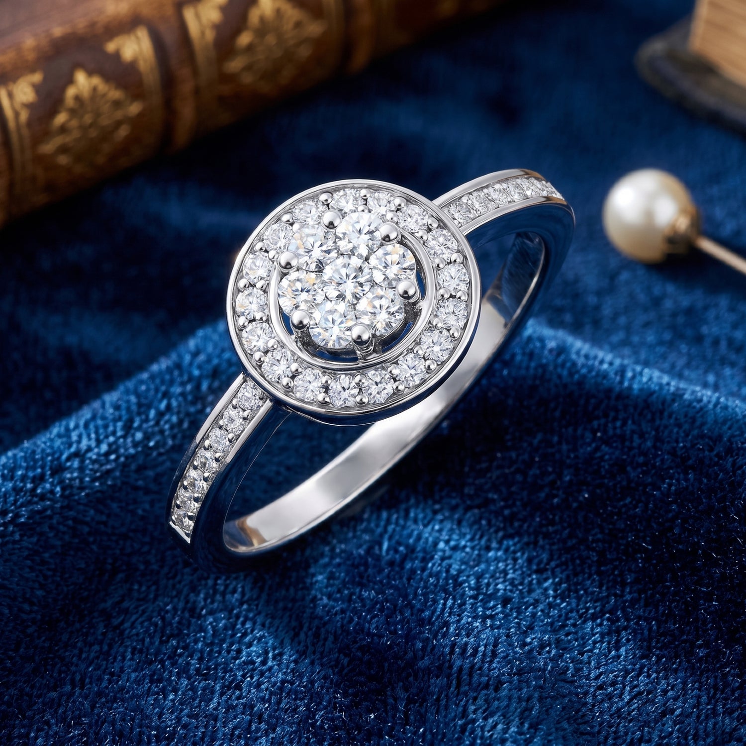 Eternelle Circle Lab Grown Diamond Ring