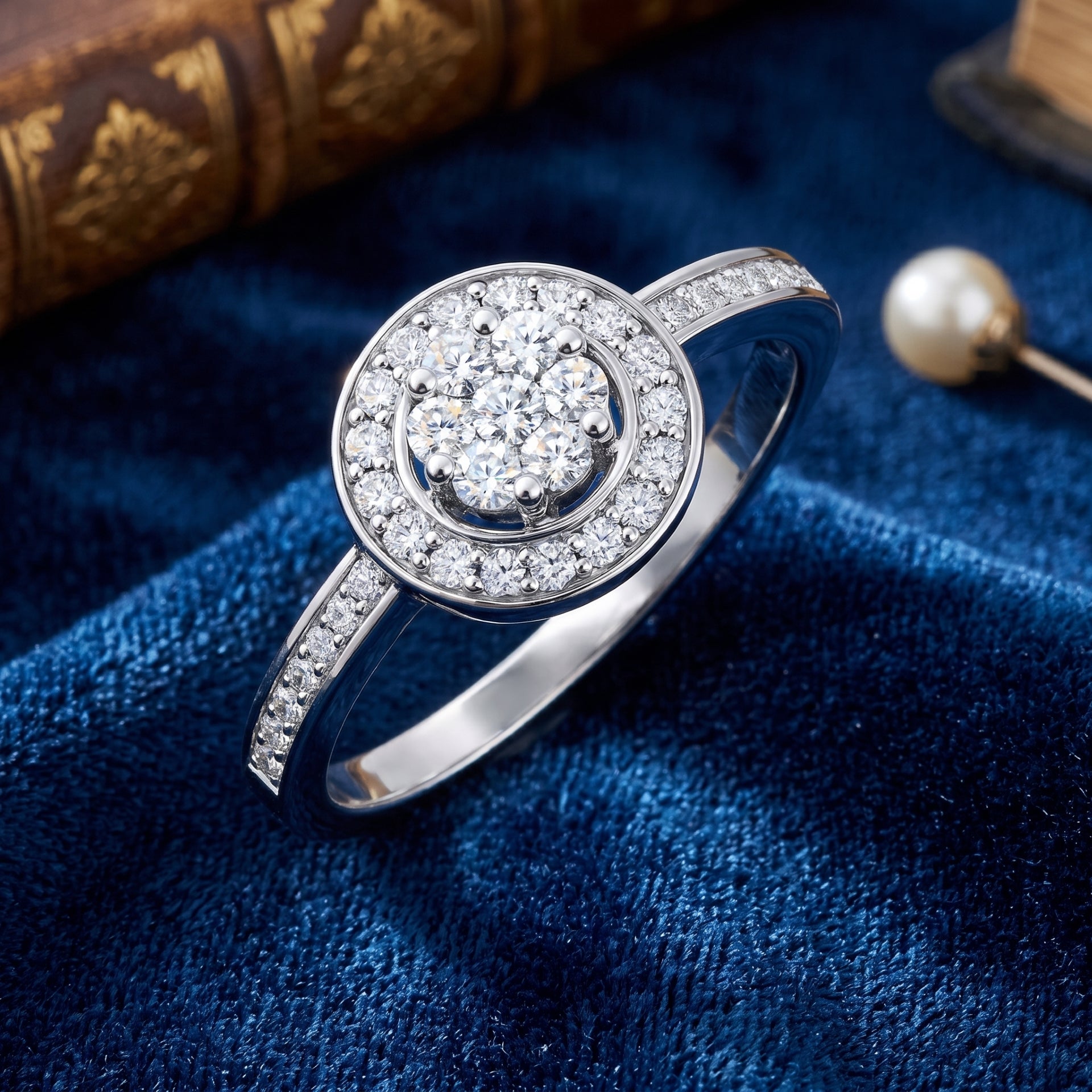 Eternelle Circle Lab Grown Diamond Ring