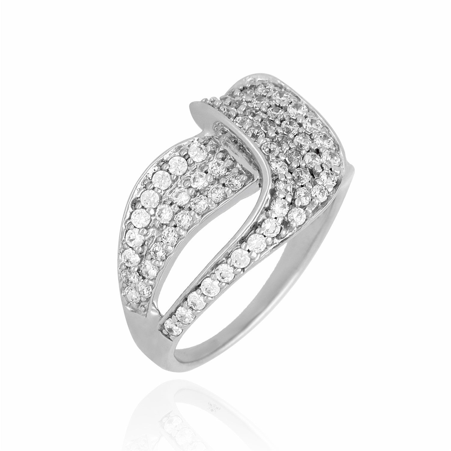 Galaxy Curve Lab Grown Diamond Ring