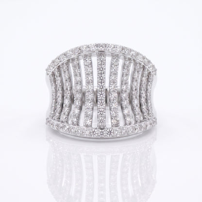 Radiance Wave Lab Grown Diamond Ring