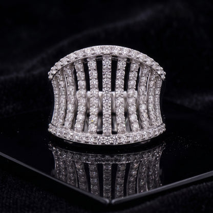 Radiance Wave Lab Grown Diamond Ring