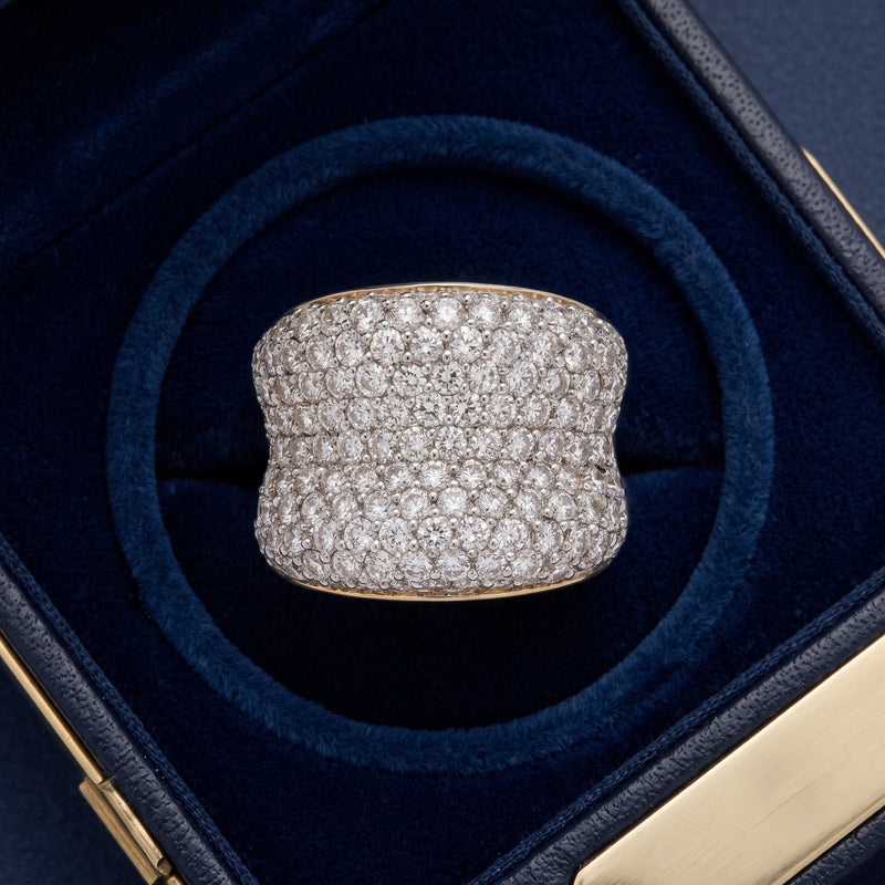 Stellar Drape Lab Grown Diamond Ring