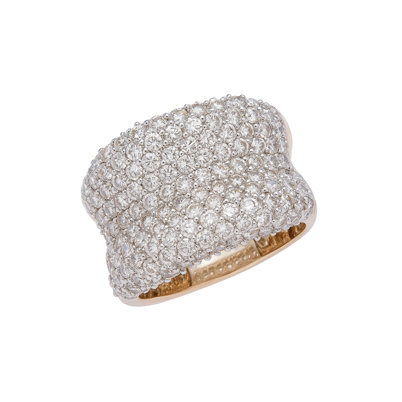 Stellar Drape Lab Grown Diamond Ring