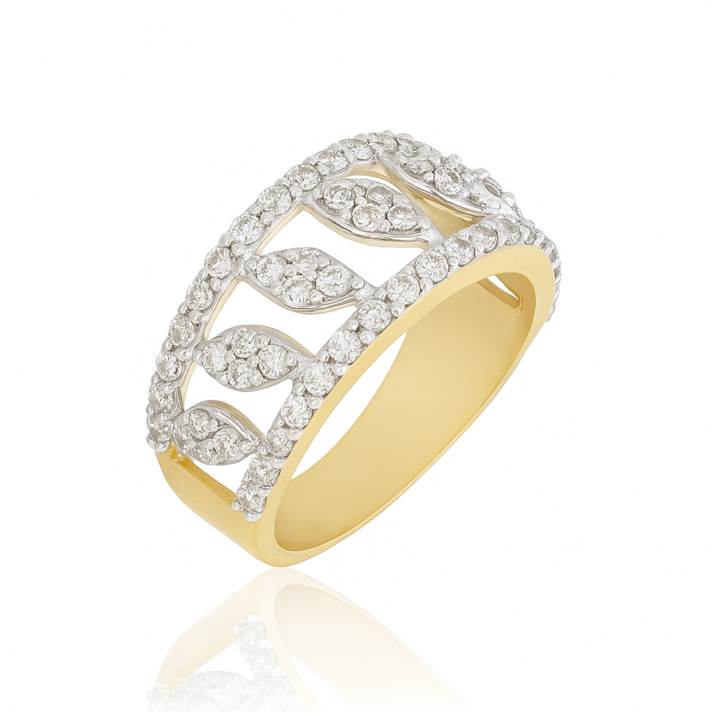 Harmony Foliage Lab Grown Diamond Ring