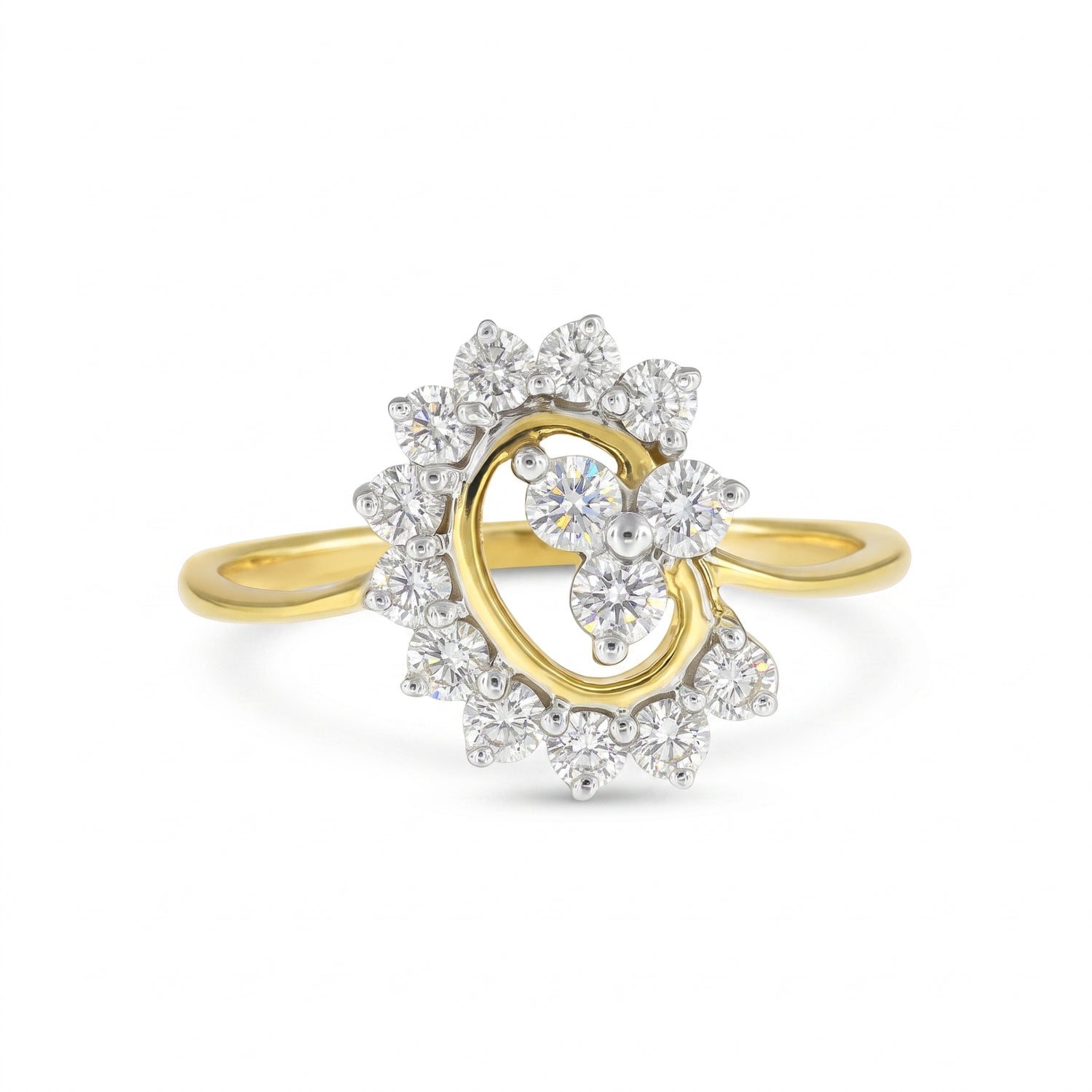 Serendipity Swirl Lab Grown Diamond Ring