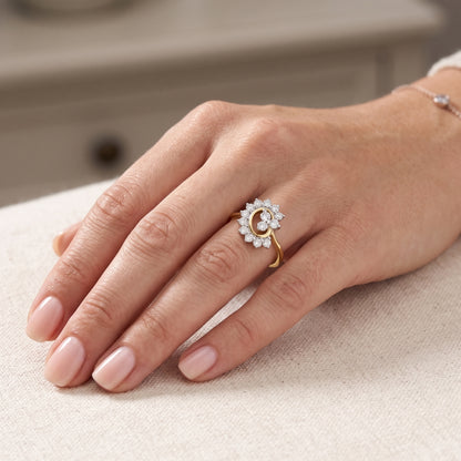 Serendipity Swirl Lab Grown Diamond Ring