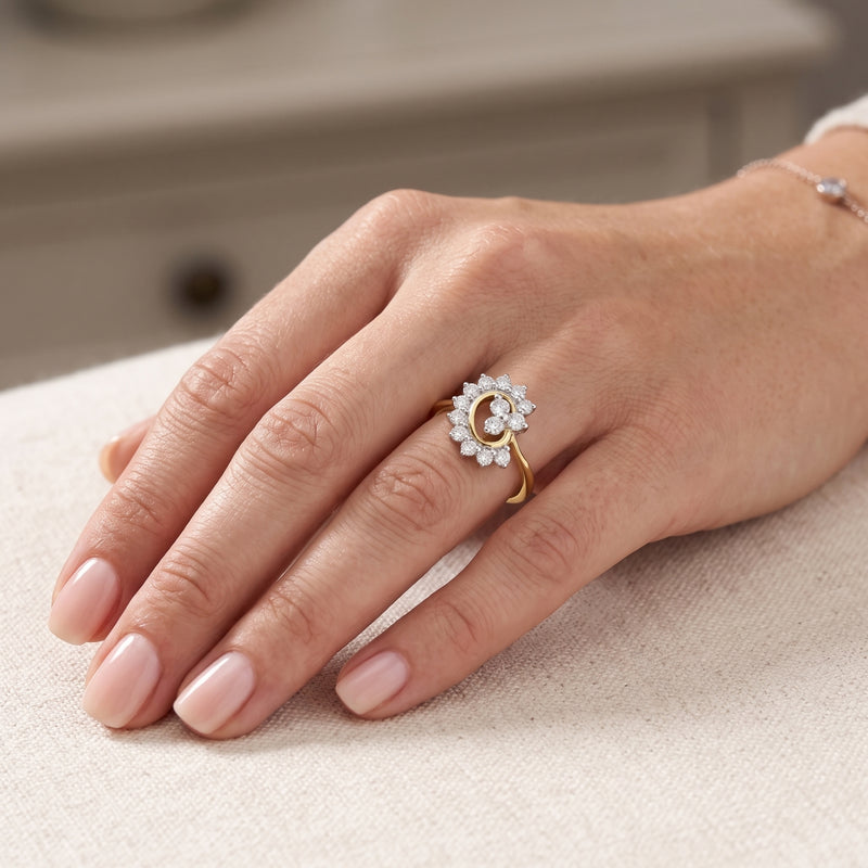 Serendipity Swirl Lab Grown Diamond Ring