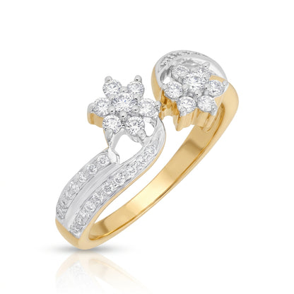 Moonlit Flora Lab Grown Diamond Ring