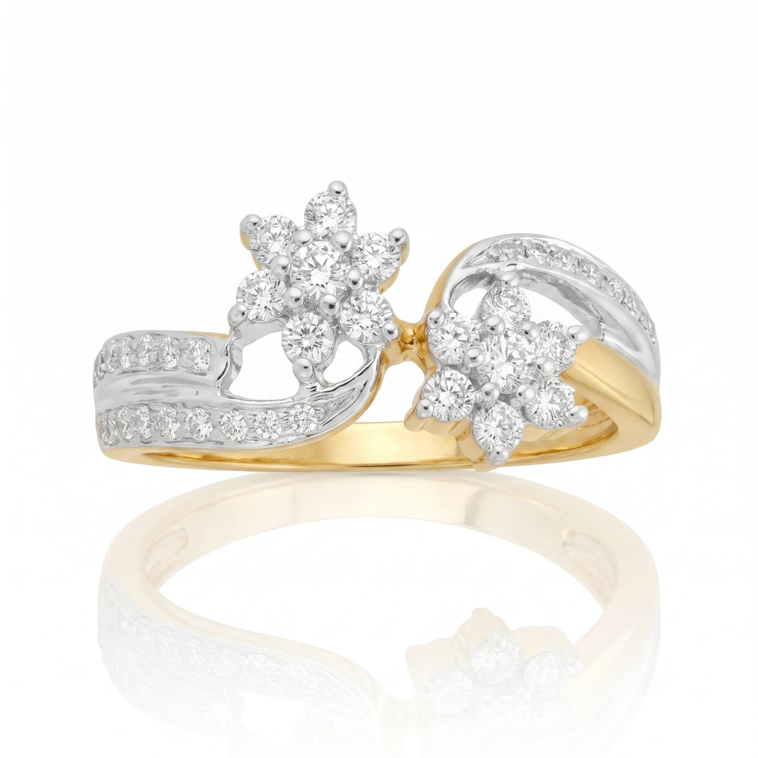 Moonlit Flora Lab Grown Diamond Ring