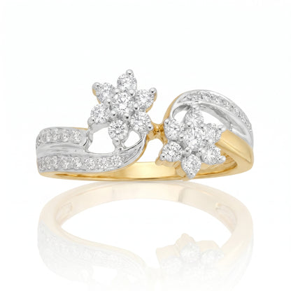 Moonlit Flora Lab Grown Diamond Ring