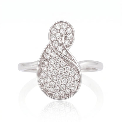 Stellar Wave Lab Grown Diamond Ring