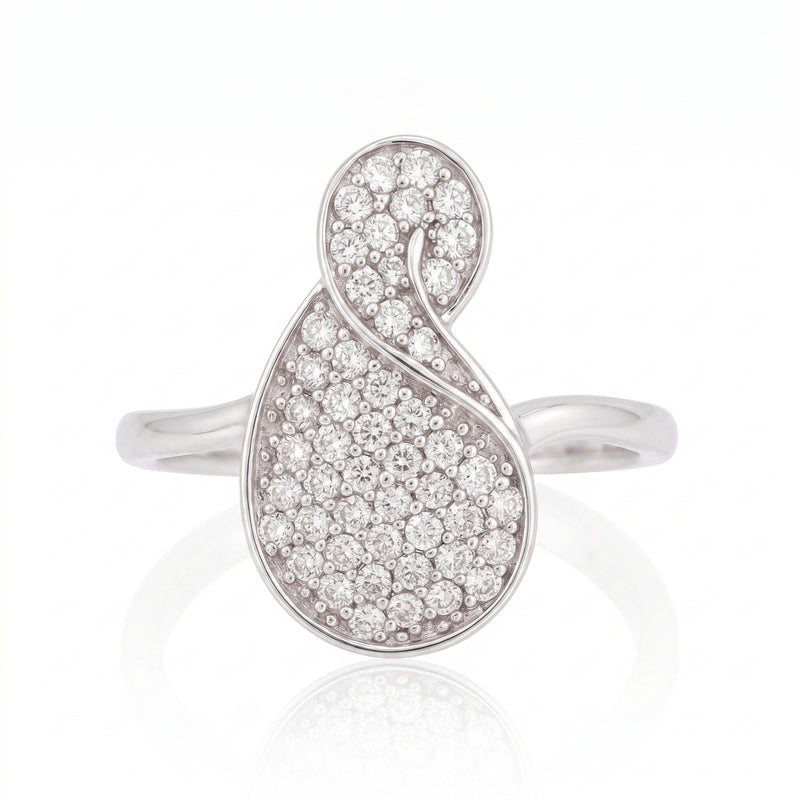 Stellar Wave Lab Grown Diamond Ring