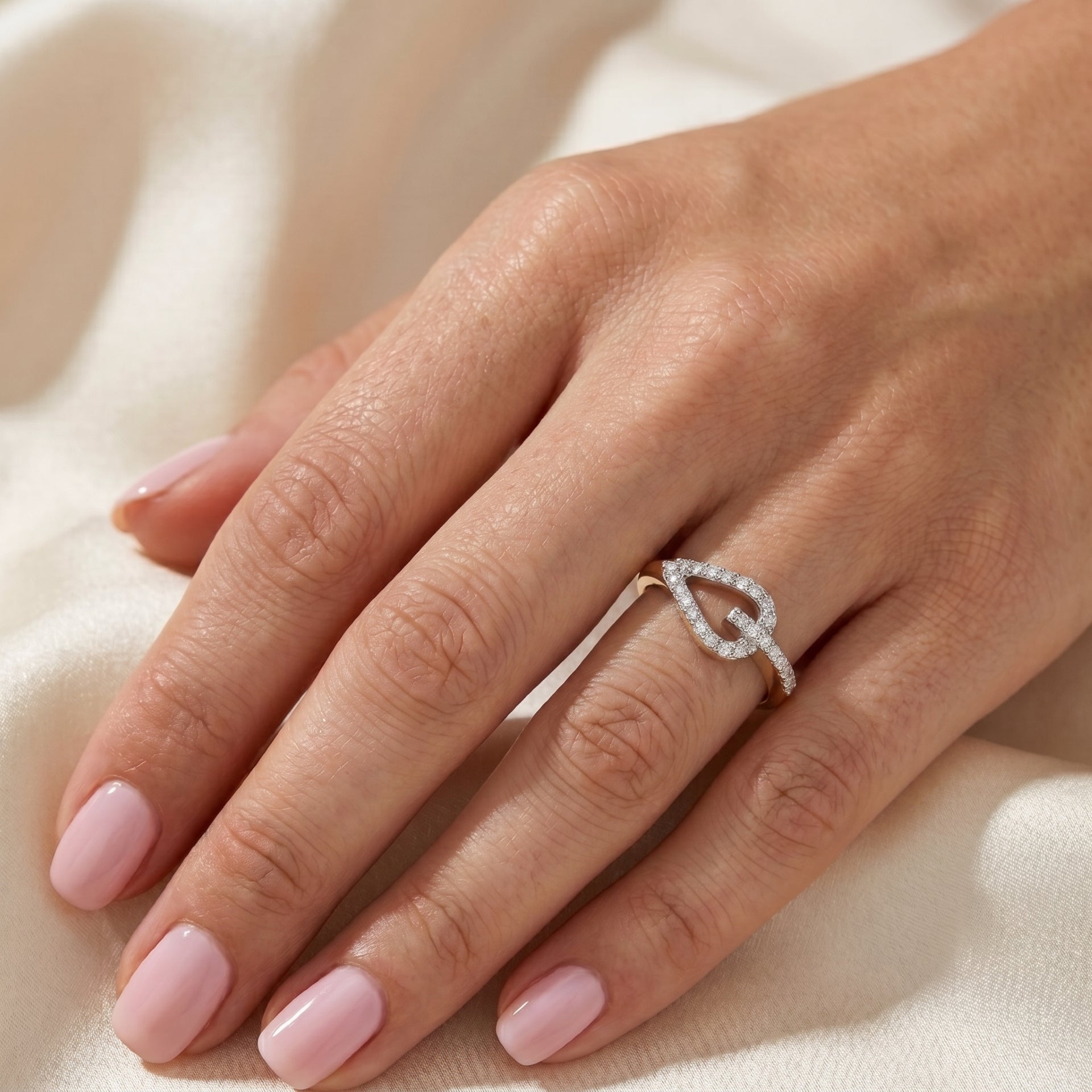 Esprit Curve Lab Grown Diamond Ring
