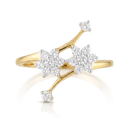 Spring Horizon Cluster Lab Grown Diamond Ring