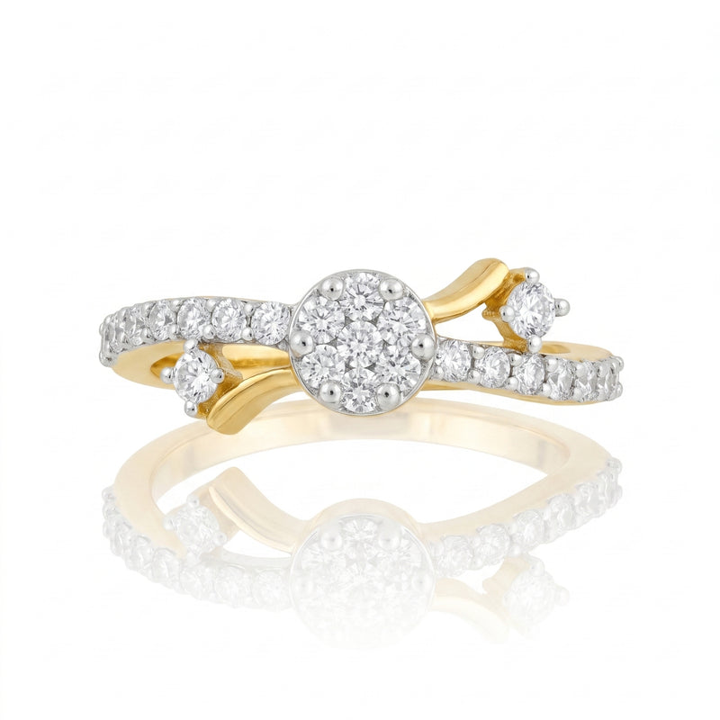 Ethereal Trail Lab Grown Diamond Ring