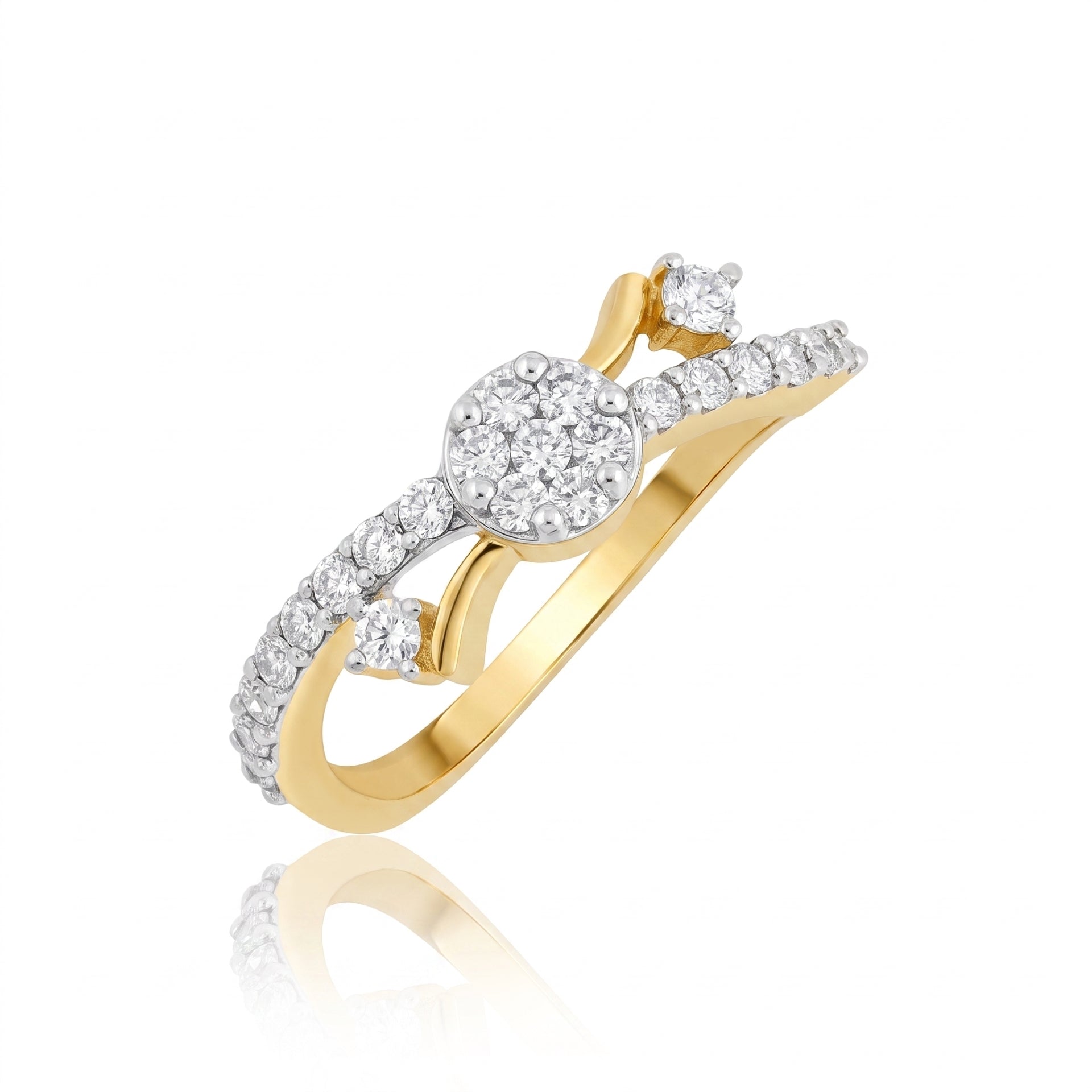 Ethereal Trail Lab Grown Diamond Ring