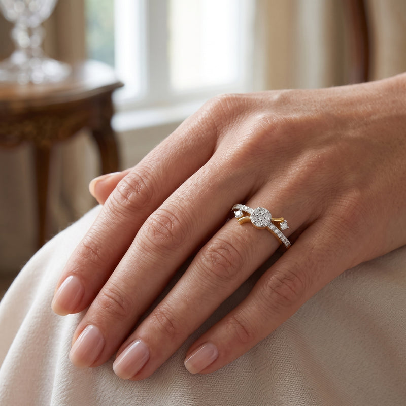 Ethereal Trail Lab Grown Diamond Ring