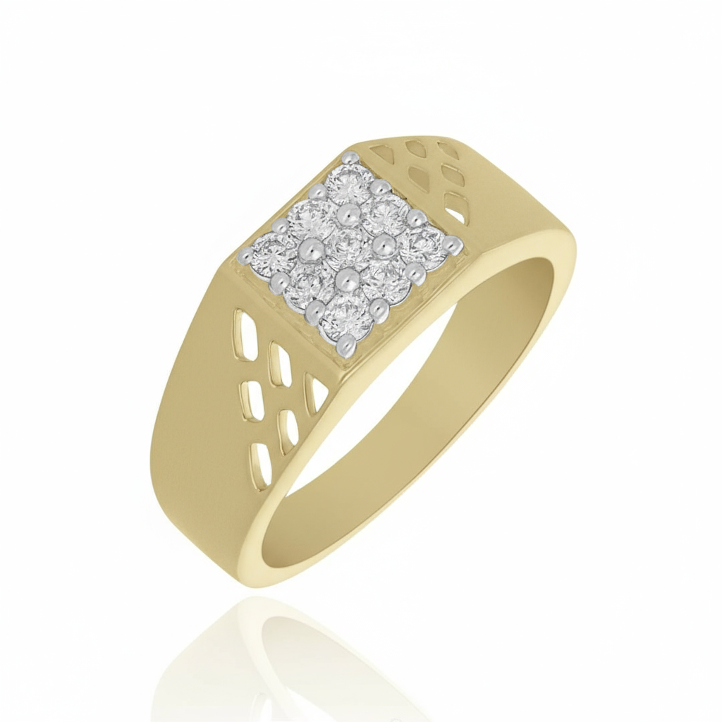 Prestige Net Cluster Lab Grown Diamond Ring