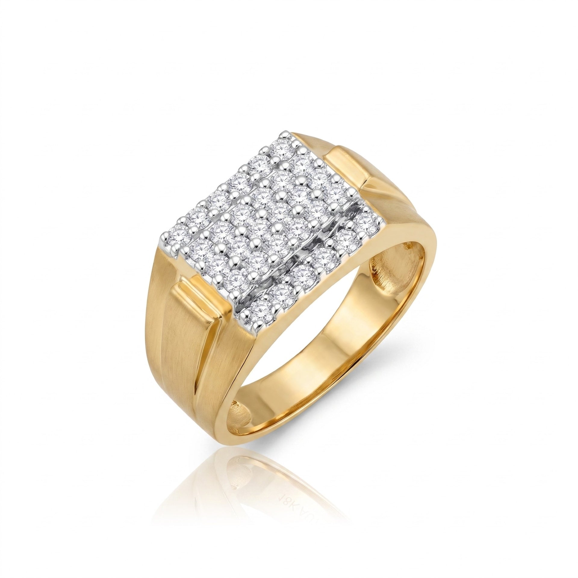 Palatial Matrix Lab Grown Diamond Ring