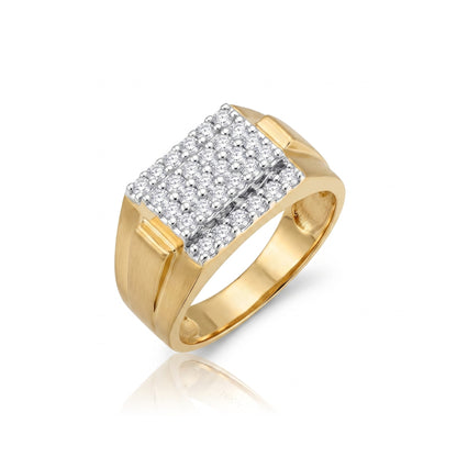 Palatial Matrix Lab Grown Diamond Ring