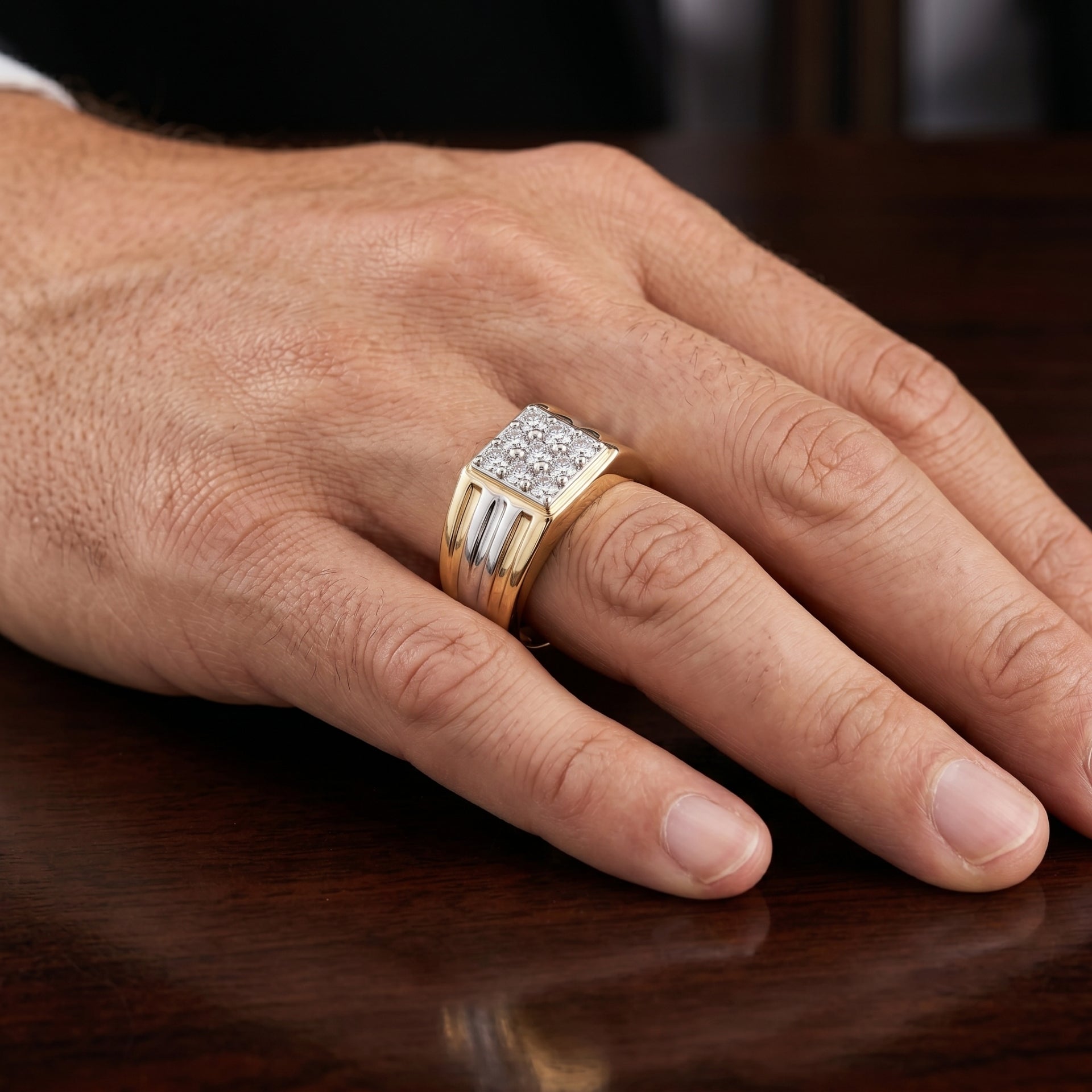 Capital Grid Lab Grown Diamond Ring