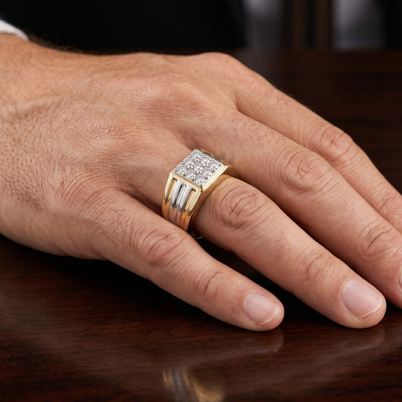 Capital Grid Lab Grown Diamond Ring