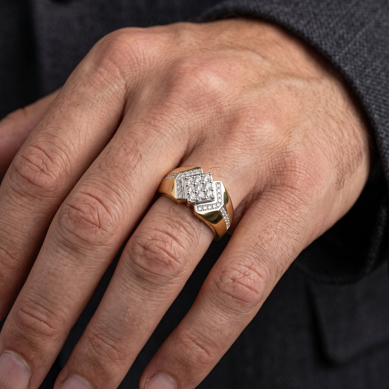 Stairway Majesty Lab Grown Diamond Ring