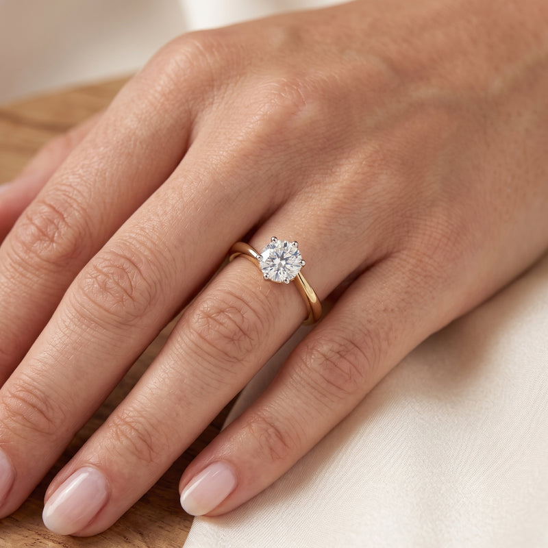 Solara Whisper Lab Grown Diamond Ring