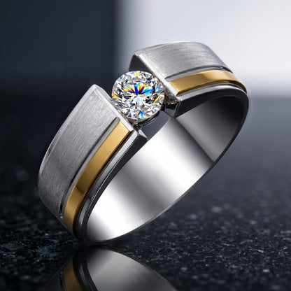 Bianco Aura Men’s Lab Grown Diamond Ring