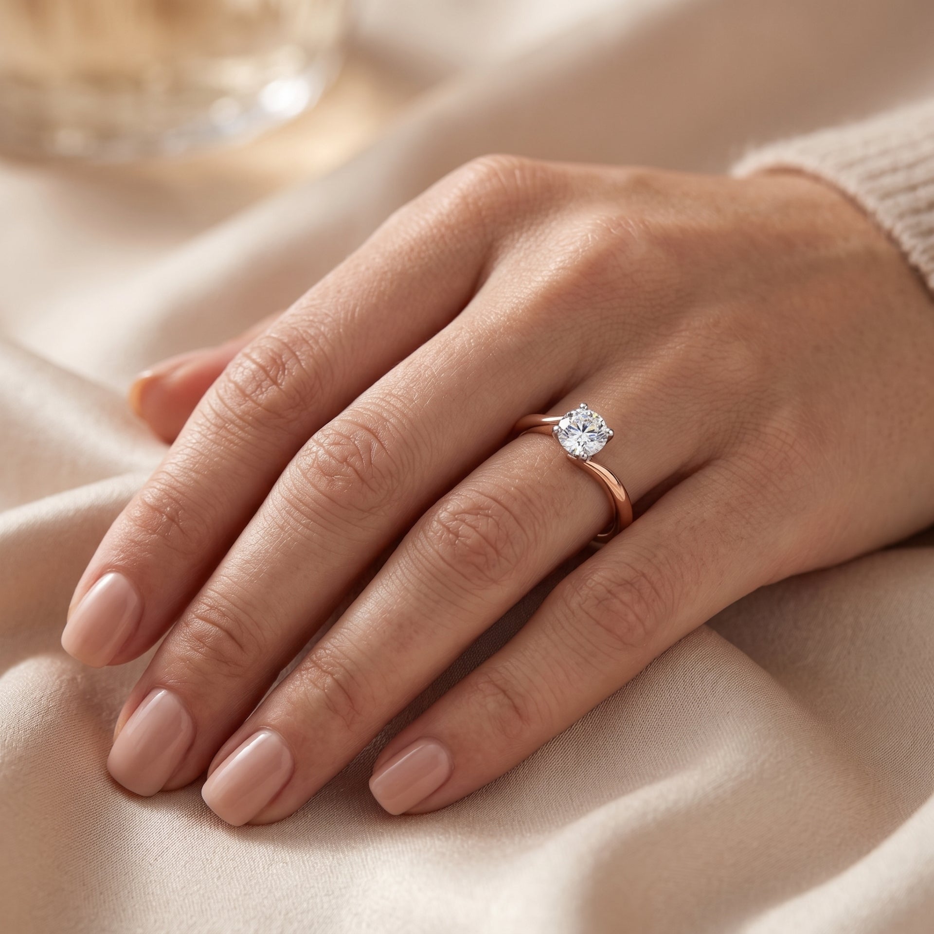 Roselight Classic Lab Grown Diamond Ring