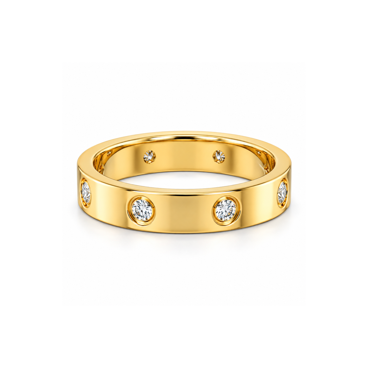 Heritage Bezel Lab Grown Diamond Ring