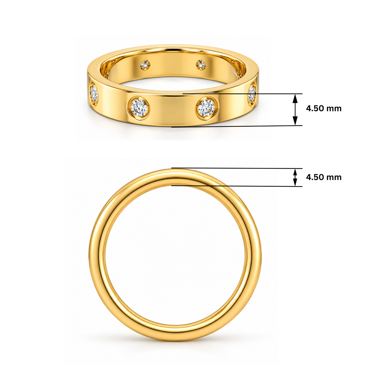 Heritage Bezel Lab Grown Diamond Ring