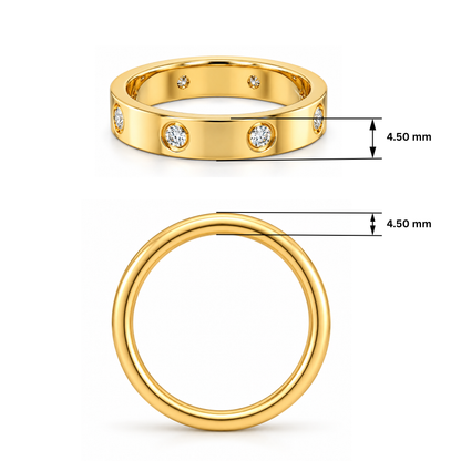 Heritage Bezel Lab Grown Diamond Ring
