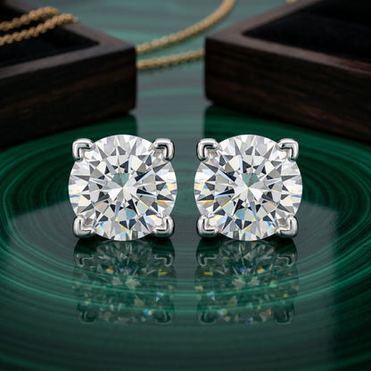 Endless Light Solitaire Lab Grown Diamond Earring