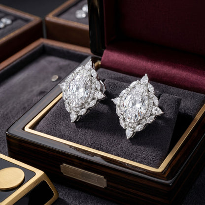 Majestic Nova Solitaire Lab Grown Diamond Earrings