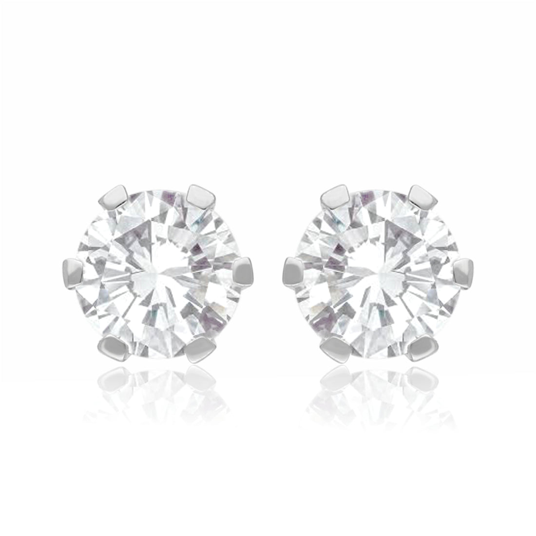 Spirit Brilliant Solitaire Lab Grown Diamond Earrings