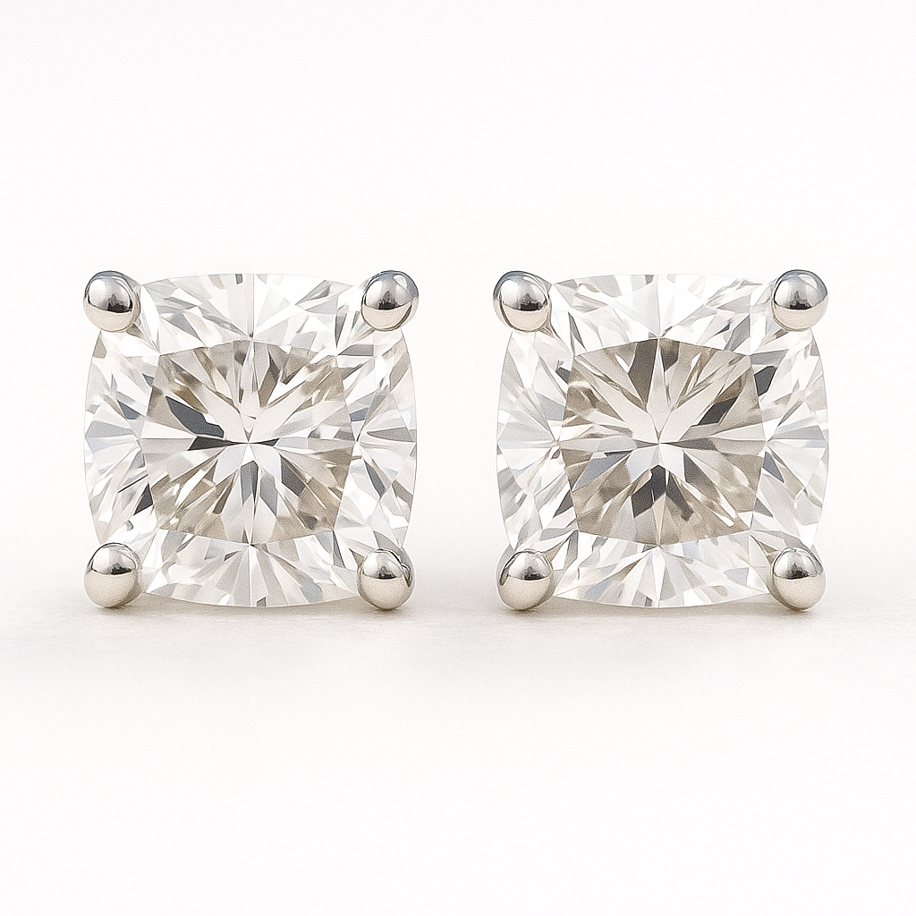 Grand Era Solitaire Lab Grown Diamond Earrings
