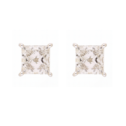 Lucent Essential Solitaire Lab Grown Diamond Earrings