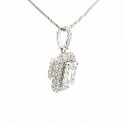 Empress Eye Solitaire Lab Grown Diamond Pendant