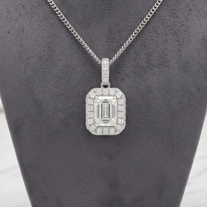 Empress Eye Solitaire Lab Grown Diamond Pendant