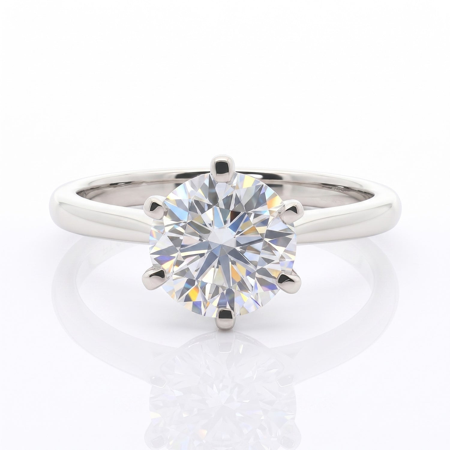 Royal Axis Solitaire Lab Grown Diamond Ring