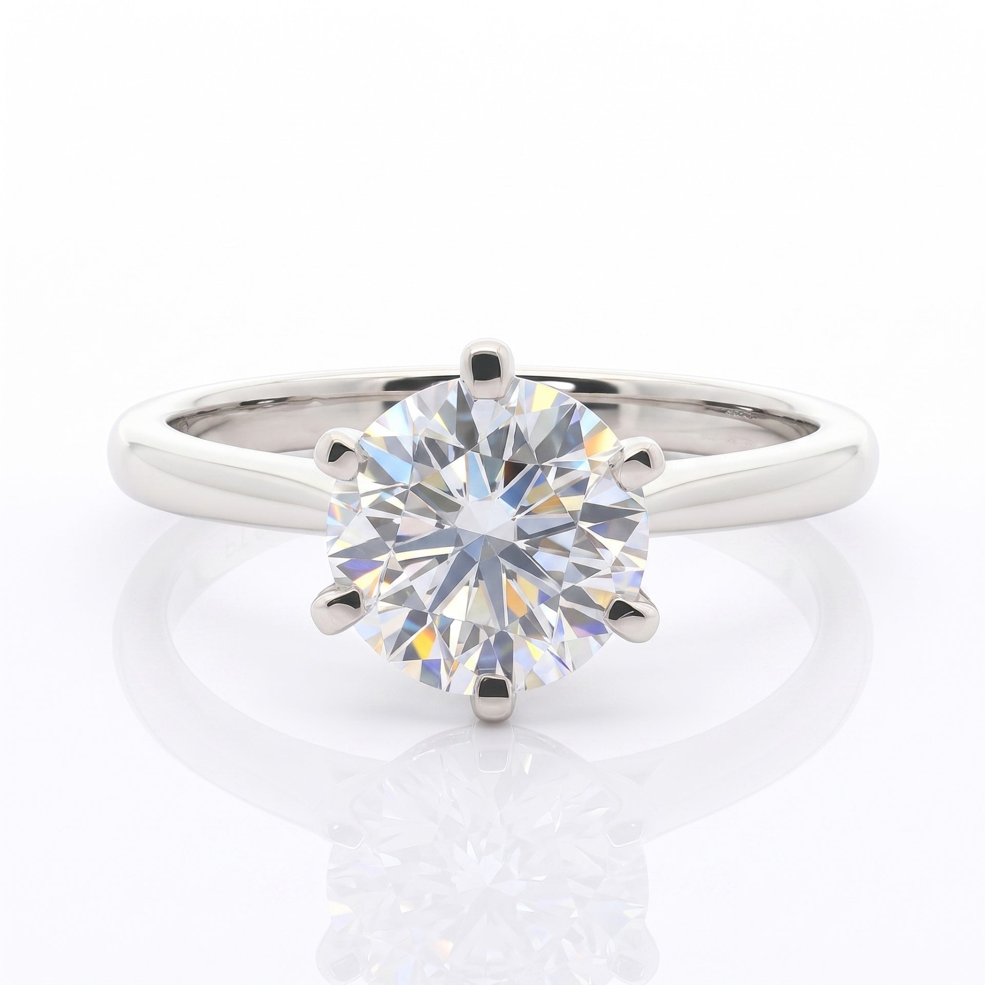 Royal Axis Solitaire Lab Grown Diamond Ring