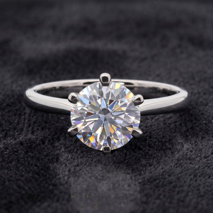 Royal Axis Solitaire Lab Grown Diamond Ring